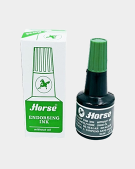 Horse Endorsing Ink Without Oil 30m Assorted