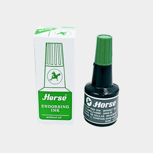 Horse Endorsing Ink Without Oil 30m Assorted