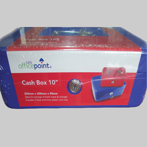 OFFICE POINT CASH BOX 10" REF 8878M CB10