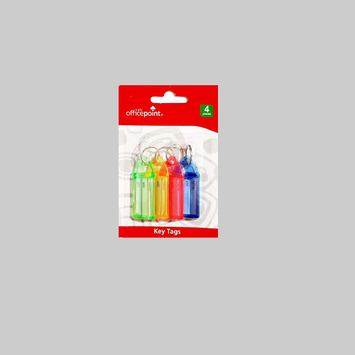Officepoint Key Rings KT-4A Set Of 4pcs