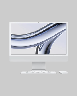 Apple iMac 24-Inch, M3 Chip 8-Core CPU 7-Core GPU, 8/256GB 4.5K Retina Display