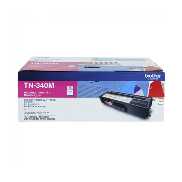 Brother TN-340M Magenta Toner Cartridge