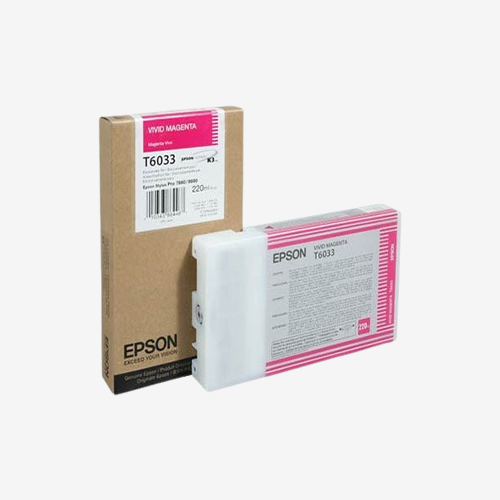 Epson T6033 Stylus Pro Vivid Magenta Ink Cartridge