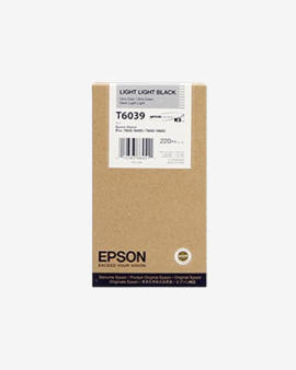 Epson T6039 Stylus Pro Light Light Black Ink Cartridge